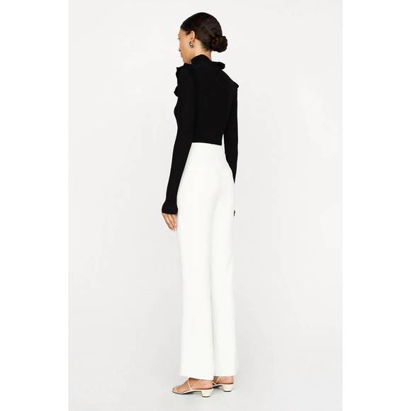 NEW MARIE OLIVER mia slim pant in bone - Picture 2 of 3